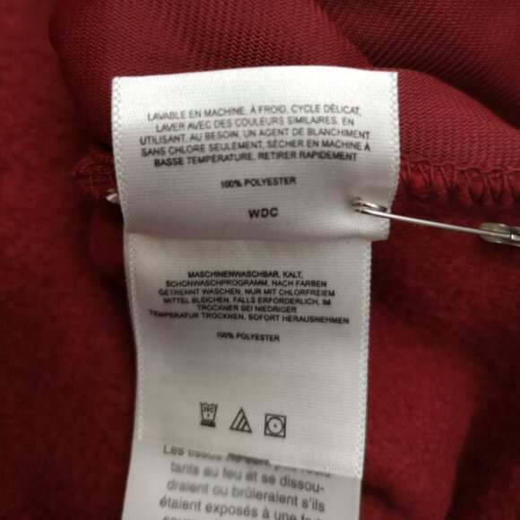 Columbia Sportswear Co. Men's Size Medium Red Full Zip Straight Fit Fleece Vest - Picture 5 of 12